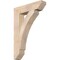 Ekena Millwork Thorton Slat Smooth Bracket, Douglas Fir, 5 1/2"W x 26"D x 38"H BKT06X26X38THR06SDF - alternate 1